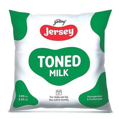 500ml Toned milk packet